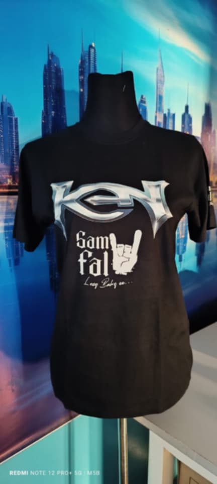 T-shirt Ken – Collection Samy Faly (Noir)